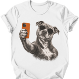Staffordshire Pit Bull - Selfie Dog T-Shirt