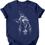Staffordshire Bull Terrier - Tilted Dog T-Shirt