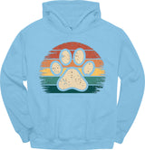 Vintage Paw Hoodie