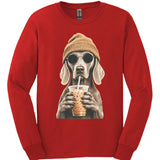 Weimaraner - Hipster Dog Long Sleeve
