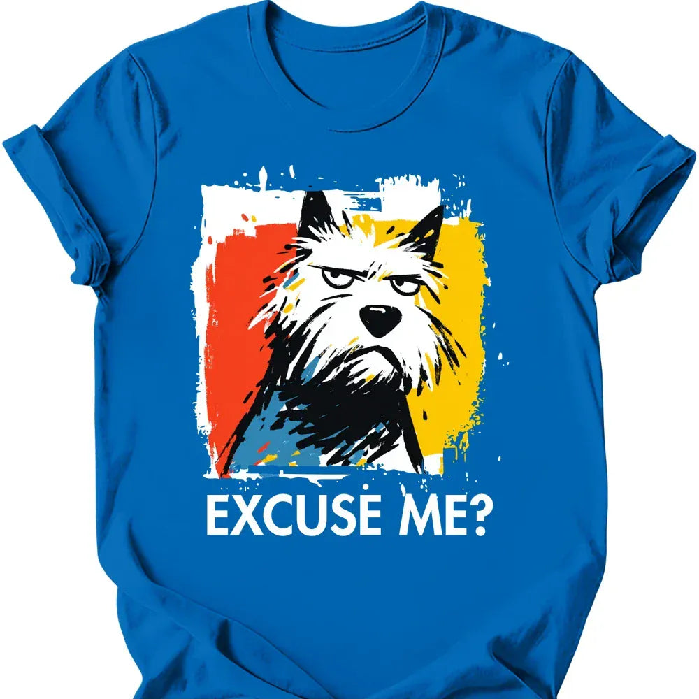 West Highland White Terrier excuse me tee royal