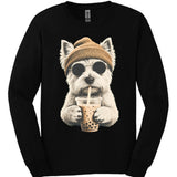 West Highland White Terrier - Hipster Dog Long Sleeve