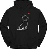 West Highland White Terrier - Sketch Dog Hoodie