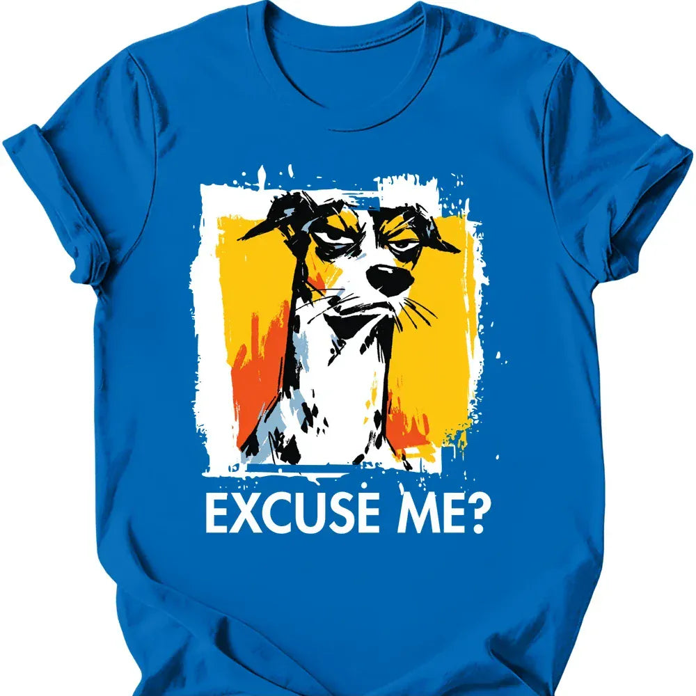 Whippet excuse me tee royal