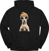 Whippet - Hipster Dog Hoodie