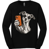 Whippet - Selfie Dog Long Sleeve