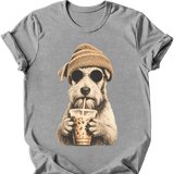 Wire Haired Fox Terrier - Hipster Dog T-Shirt