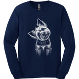 Yorkshire Terrier - Tilted Dog Long Sleeve